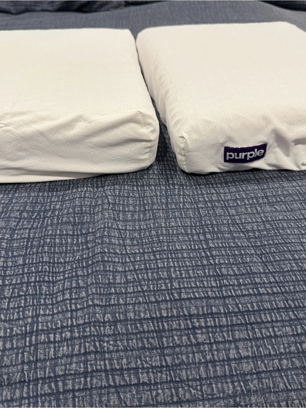 Purple pillows